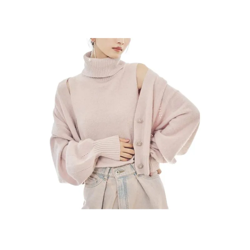 Lily Brown Sweaters Women's-5