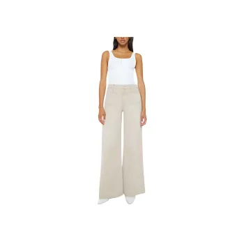 MOTHER High Waist Wide Leg Jeans