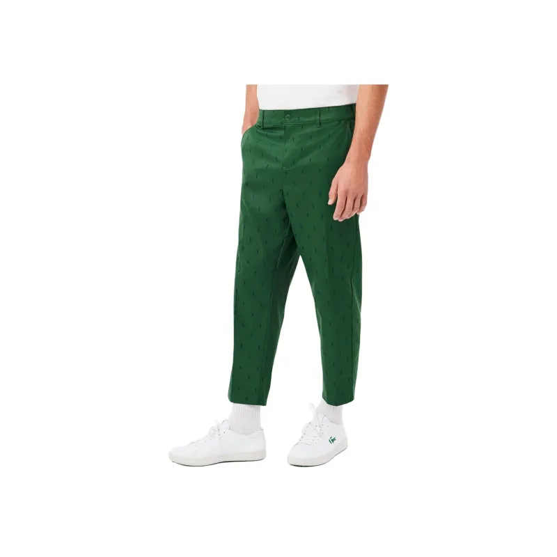 LACOSTE Casual Pants Men's Green-4