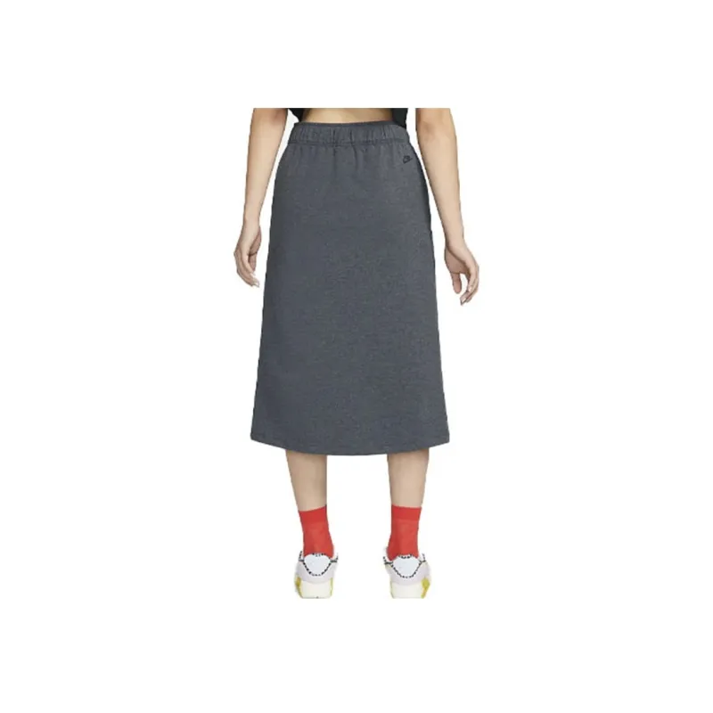 Nike Casual Long Skirts Women's Black-3