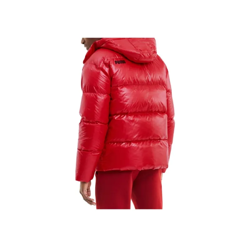 PUMA PANTS EMBOSSED Down Jackets Men Bright Red-2
