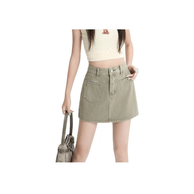 ORIGIN Denim Short Skirts Women's-6