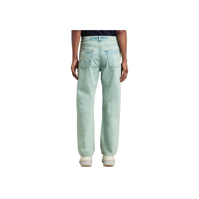 PALM ANGELS Overdyed Straight Leg Jeans-3