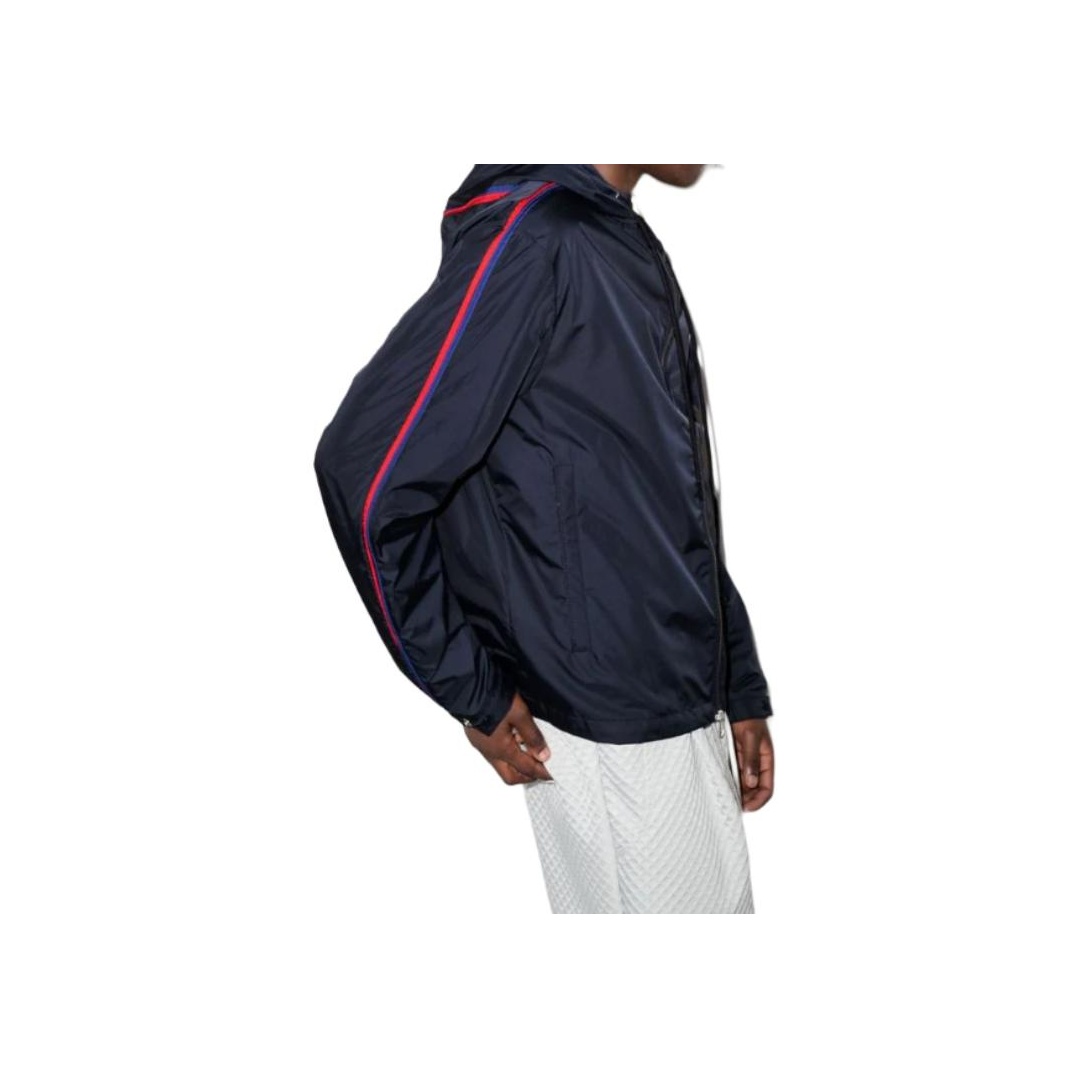 MONCLER【HATTAB】 NEW Moncler Hattab Logo-Appliquéd Shell Hooded Jacket in