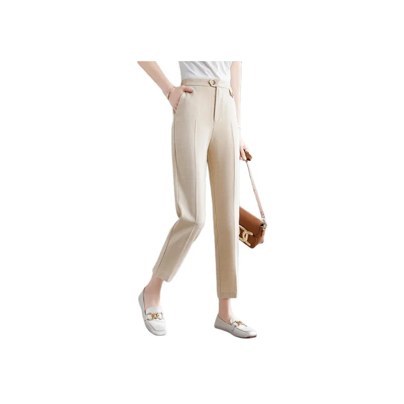 XWI Casual Pants Women's Khaki-1