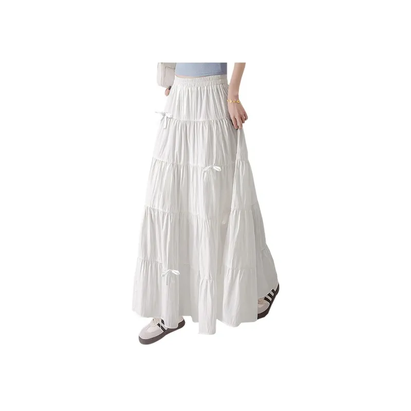 Cypress House Casual Long Skirt Women's White-0