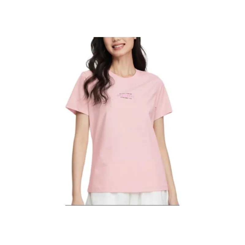 Skechers T Shirt Women's Chalk Pink-3