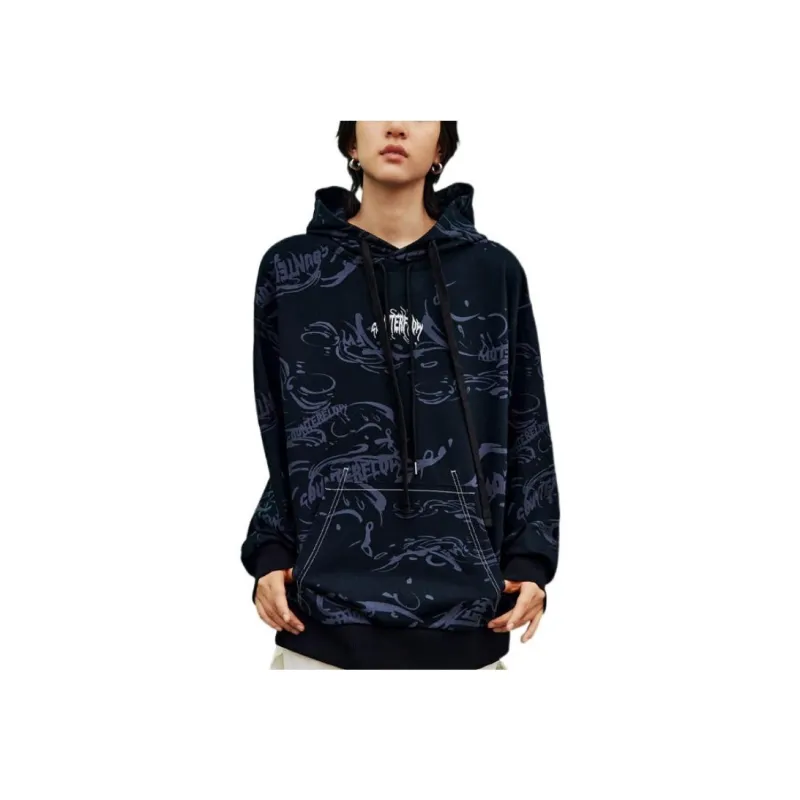 LINING Sweatshirts Unisex Black-2