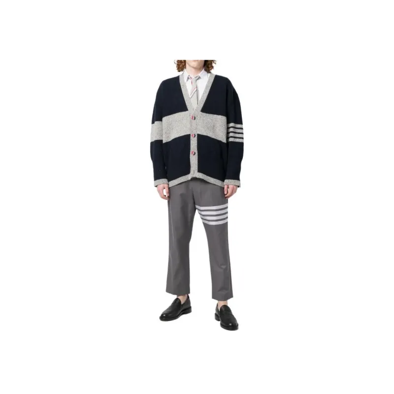 THOM BROWNE· FW22 Knitwear Men's Marine Blue-2