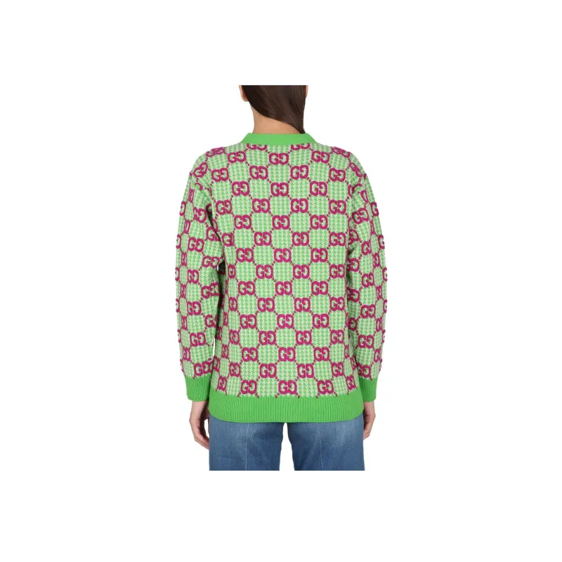GUCCI SS23 Knitwear Women's Green-3