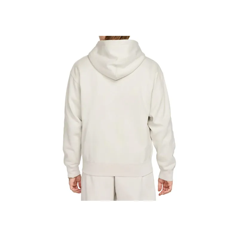 Nike Solo Swoosh Zip Up Drawstring Hoodie-1