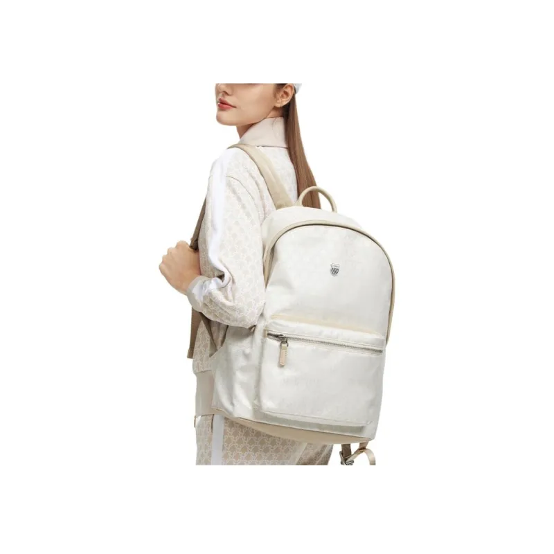 KSWISS Jackets & Coats Women's White Base With Khaki-2
