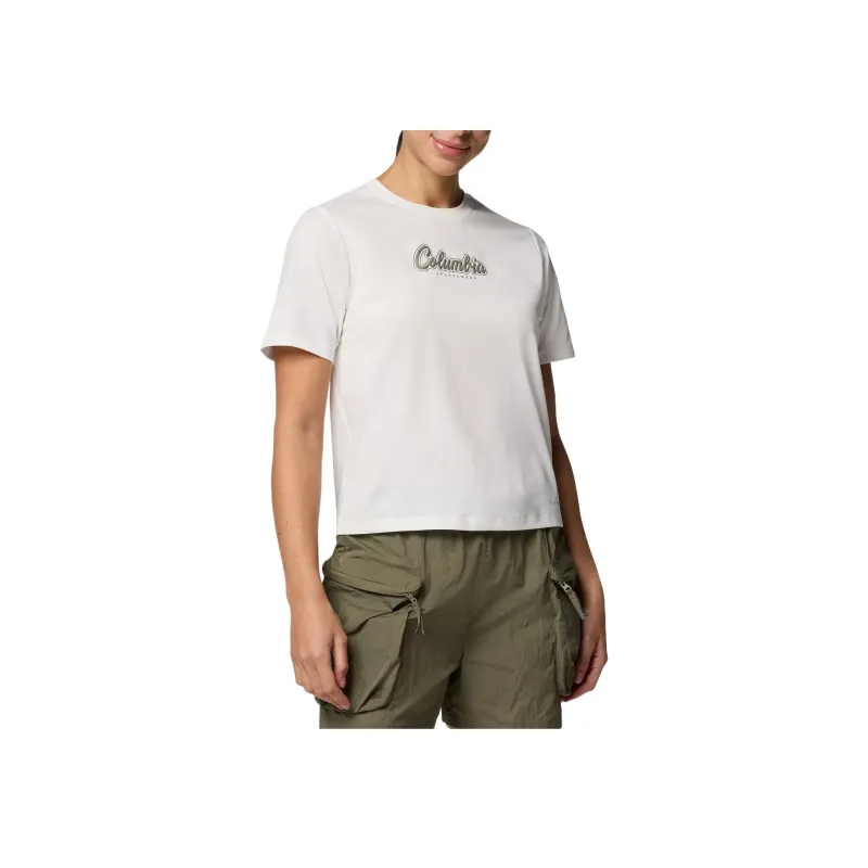 Columbia Regular T Shirt Women's Sea Salt Color-2