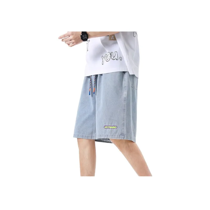 GROW DATE Shorts Unisex Light Blue-0