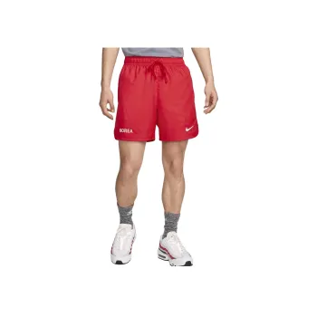 Nike Flow Soccer Bottoms Men's Global Red White Color