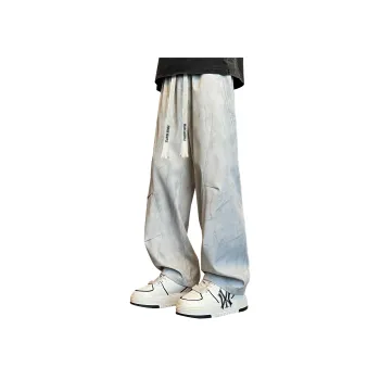 MARK WAFFLE Knitted Sweatpants Unisex