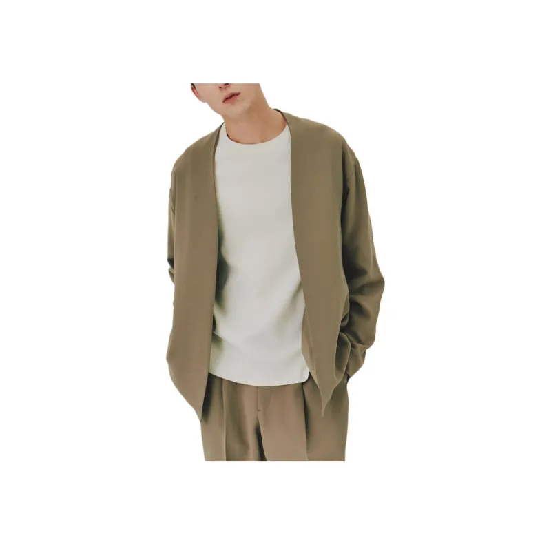 UNITED TOKYO SS25 Jackets & Coats Men's Gray Beige-1