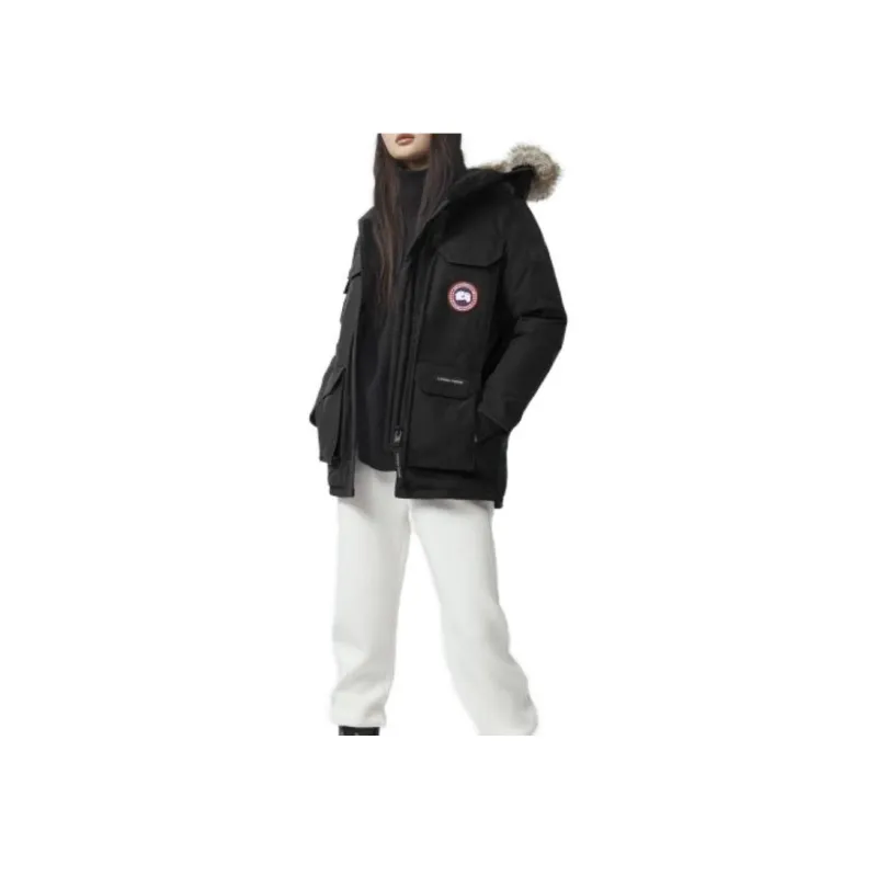 Canada Goose Expedition Series Down Jacket Asia Version, Winter Women's Black-4