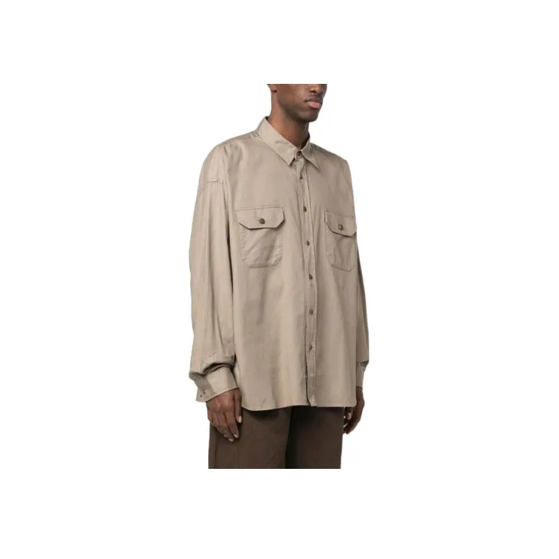 Acne Studios Collared Button Up Shirt-3