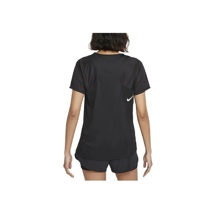 Nike Dri FIT Race 'Black' Running T shirt-1