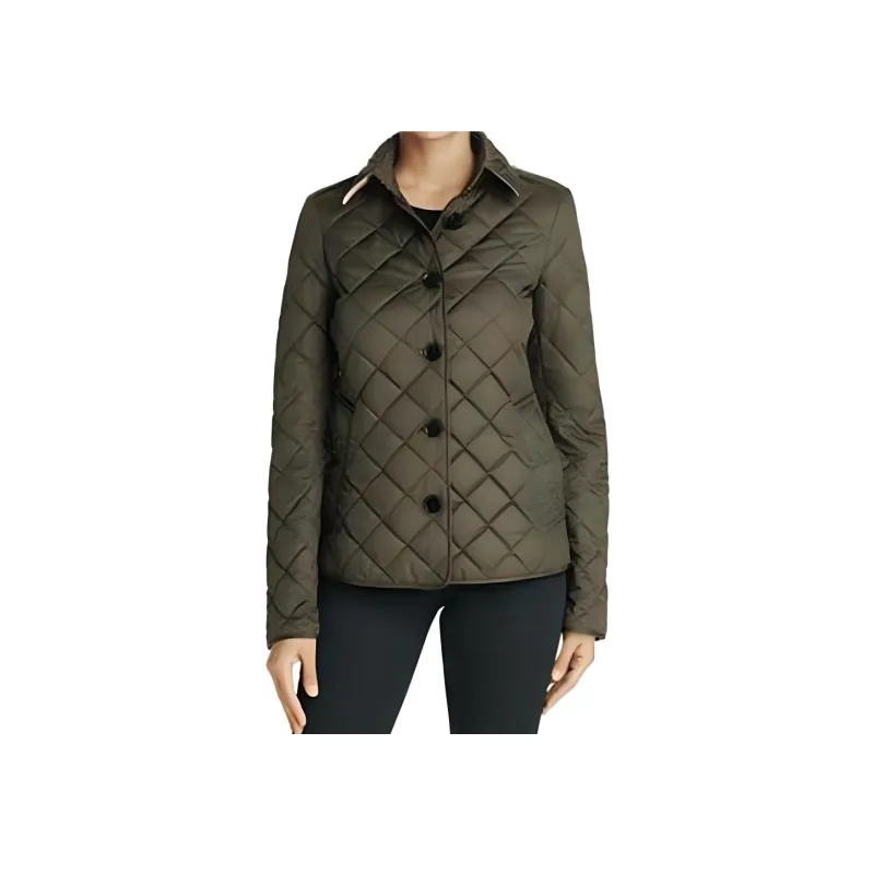 Burberry Jackets Women's Green-4