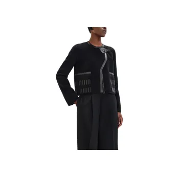 HERMES 2025 Spring Summer Collection Jackets & Coats Women's Blue Black