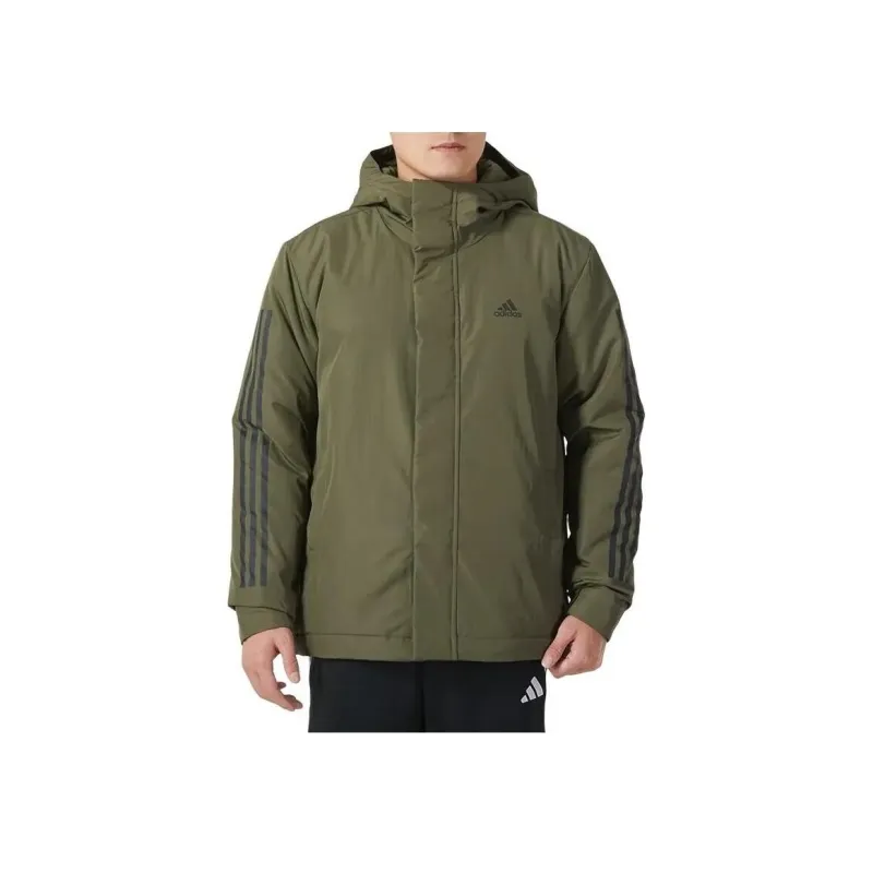 Adidas Jackets Coats Men's Army Green With Free Shopping Bag-2