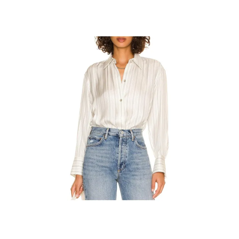 VINCE Shirts Women's White-0