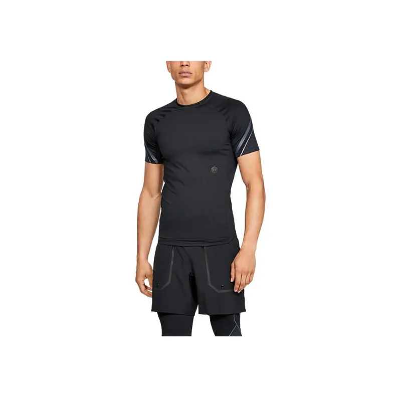 Under Armour Rush Fitness Clothing Men Black-2