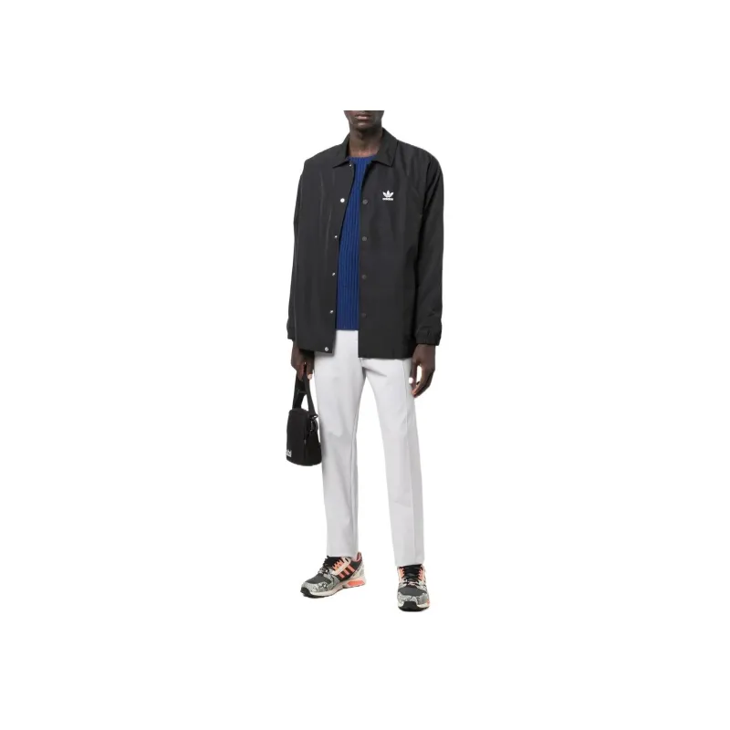 Adidas Originals Logo-print Shirt Jacket-2