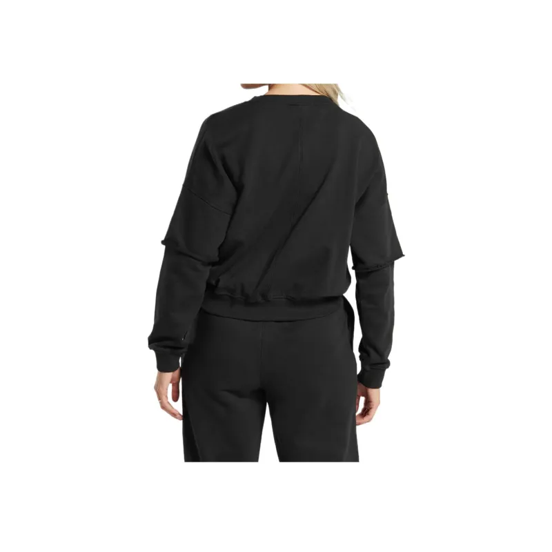 GYMSHARK Lifting Oversized Sweatshirt Women's Black-1