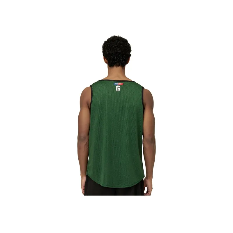 Powolves Basketball Jerseys Unisex Black Green-6