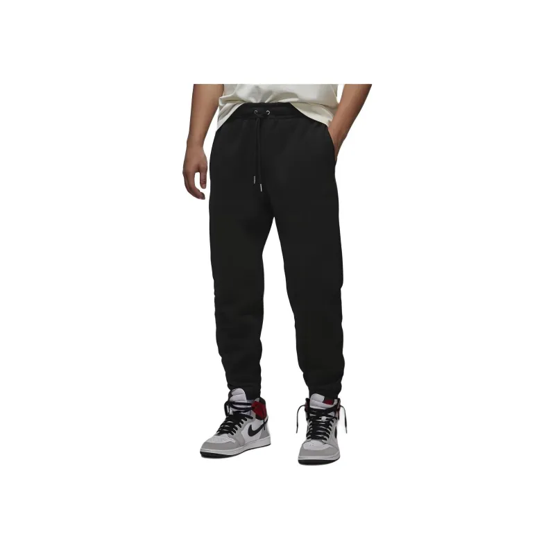 Jordan Flight Fleece Casual Pants Men's Black-2