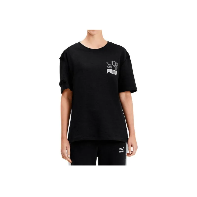 PUMA TYAKASHA T Shirt Unisex Black-2