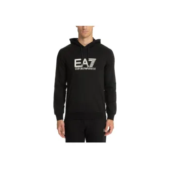 EMPORIO ARMANI Logo-print Cotton Hoodie