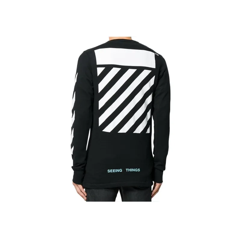 OFF WHITE SS19 T Shirt Men's Black-2