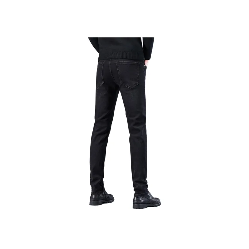 TUCANO Jeans Unisex Black Ankle Length-1