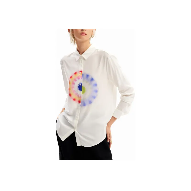 Desigual Shirts Women's White-3