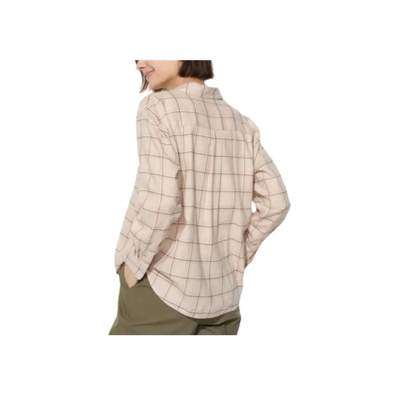 UNIQLO Shirt Women's Light Coffee-1