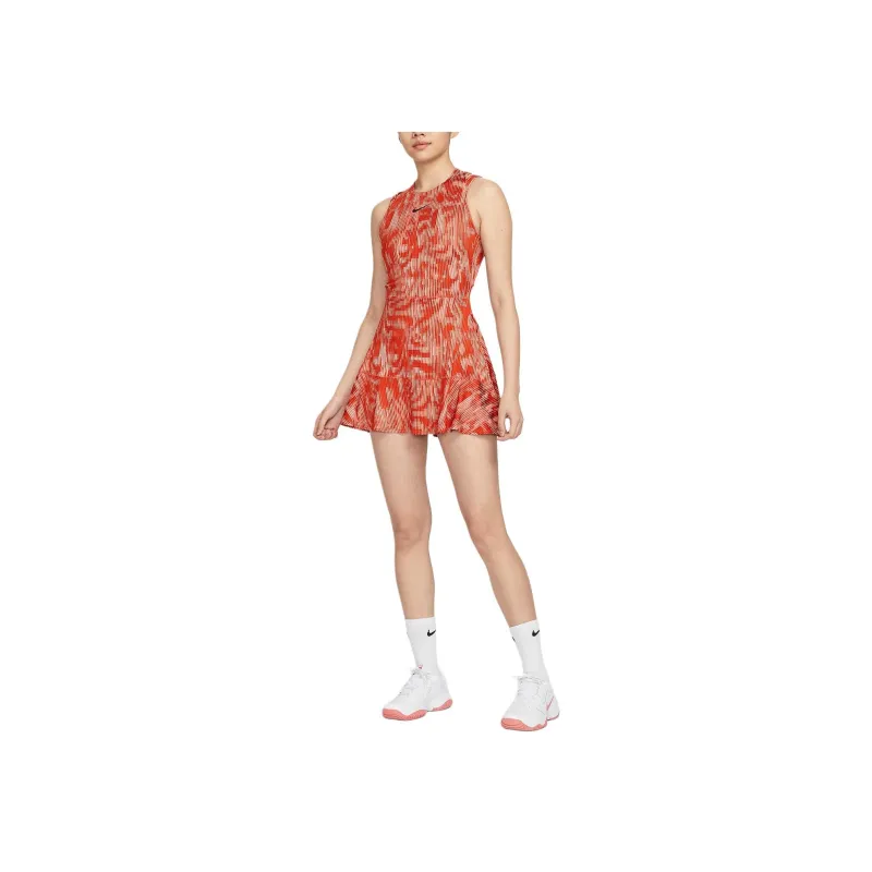 Nike Sleeveless Dress Women's Rusty Red/Black-2