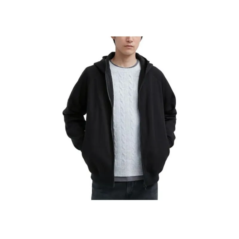 UNIQLO Jackets Unisex Black-2