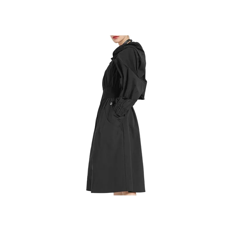 BESIONIA SS24 Long Sleeved Dresses Women's Black-2