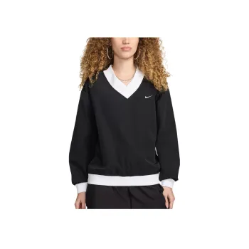 Nike Sportswear Essential Women's Loose Uv Woven Long Sleeve V Neck Top