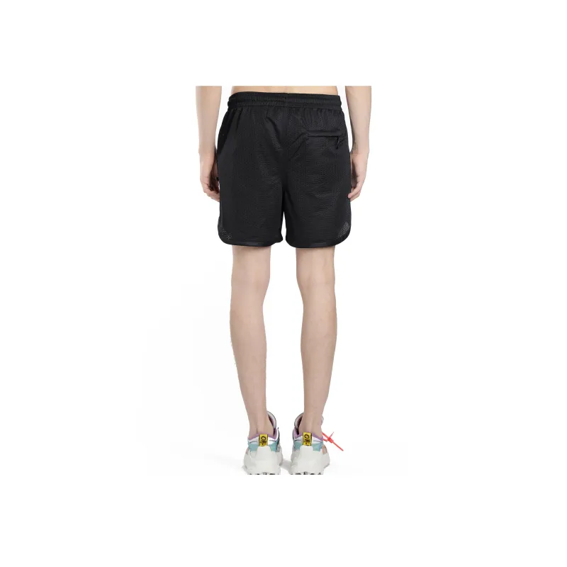 OFF WHITE Caravaggio Arrows Mesh Shorts-5