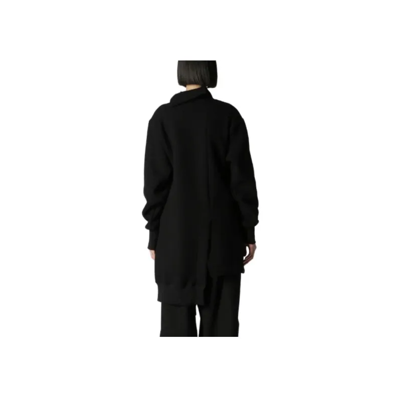 Yohji Yamamoto Asymmetric Long sleeve Minidress-4