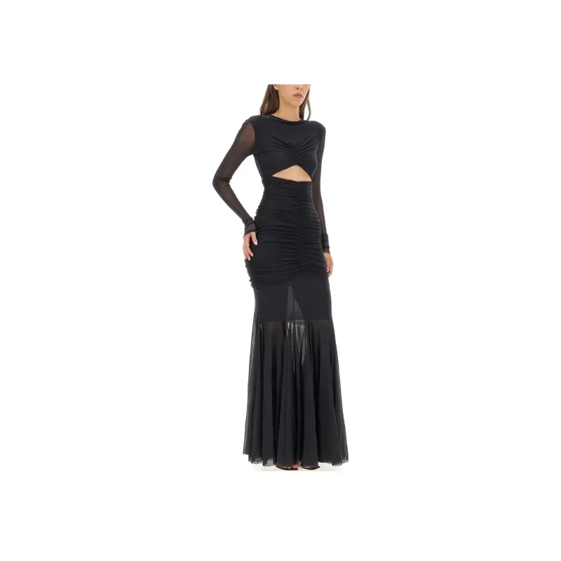 PHILOSOPHY DI LORENZO SERAFINI Long Sleeved Dresses Women's Black-2