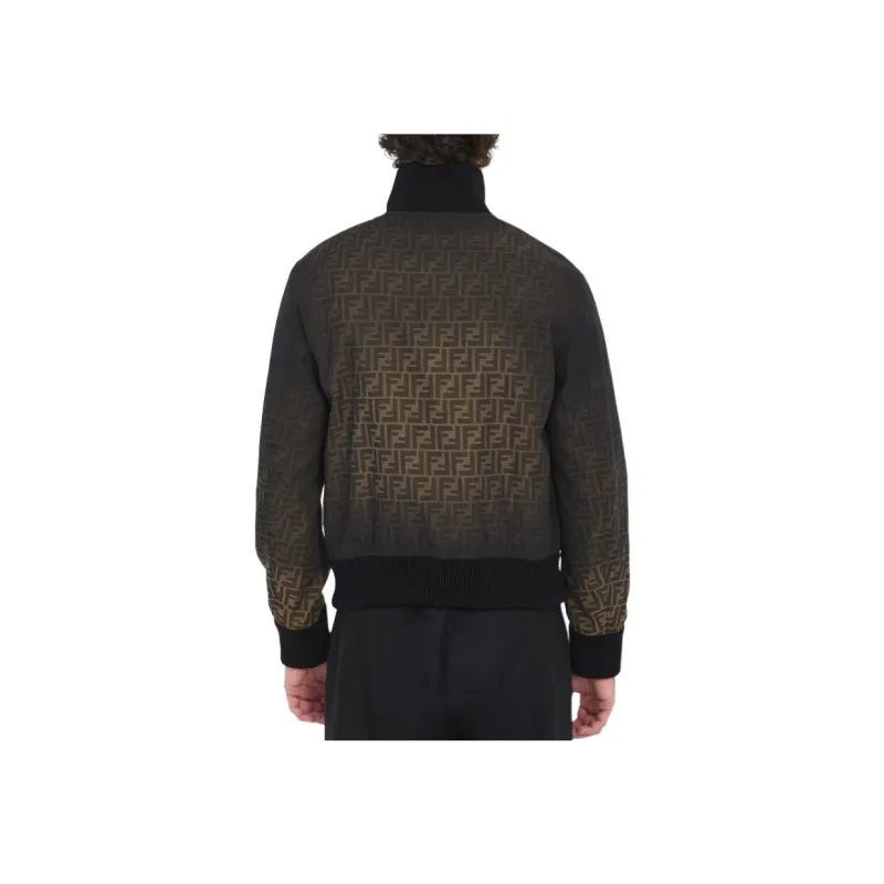 FENDI Logo Detailed Buttoned Jacket-2