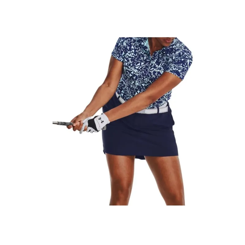 Under Armour Links Casual Short Skirts Women's Midnight Dark Blue-2