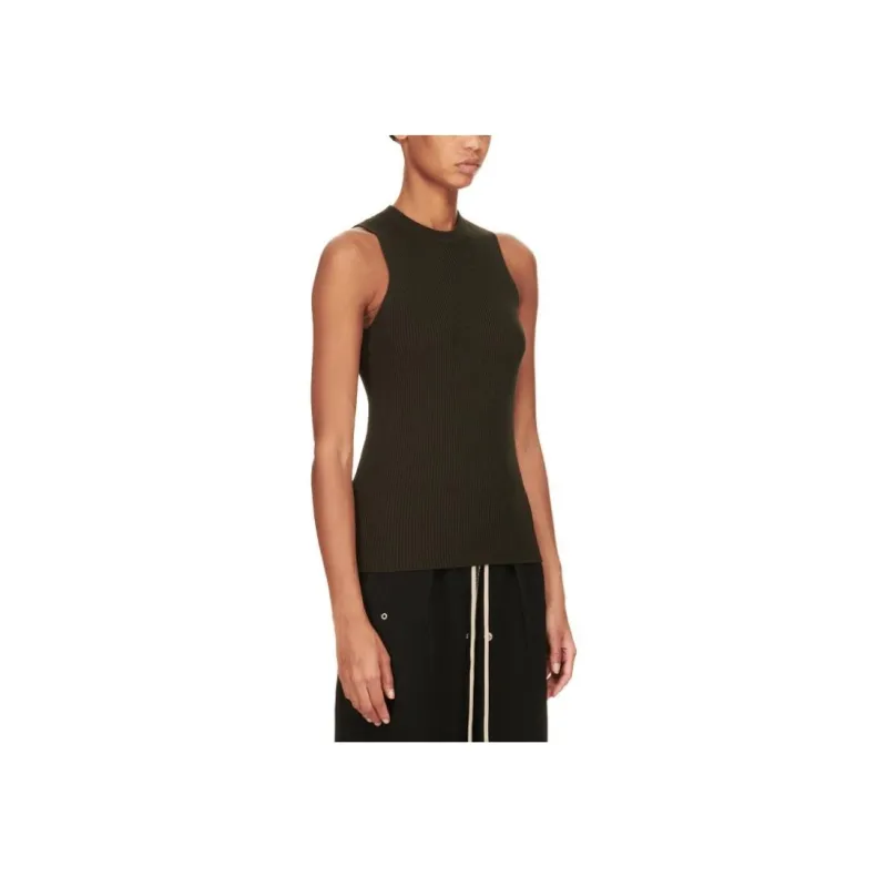 RICK OWENS Ribbed Knit Tank Top-2