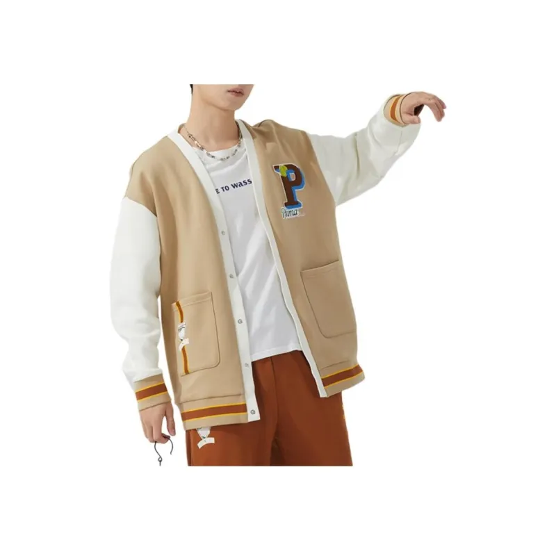 PUMA Jackets Unisex Khaki-5